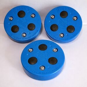 3 x Franklin Official NHL Roll-A-Puck Original NEW Without Packaging